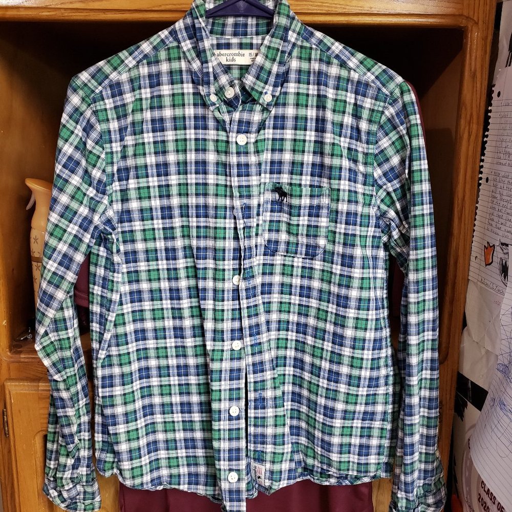 Boys plaid shirt